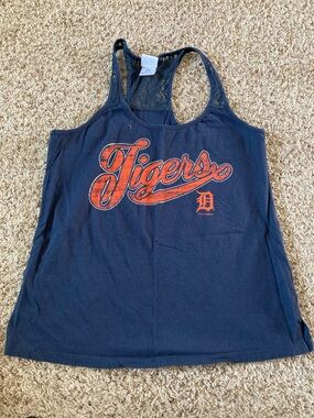 5th & Ocean Navy Tank with Red and Blue Logo